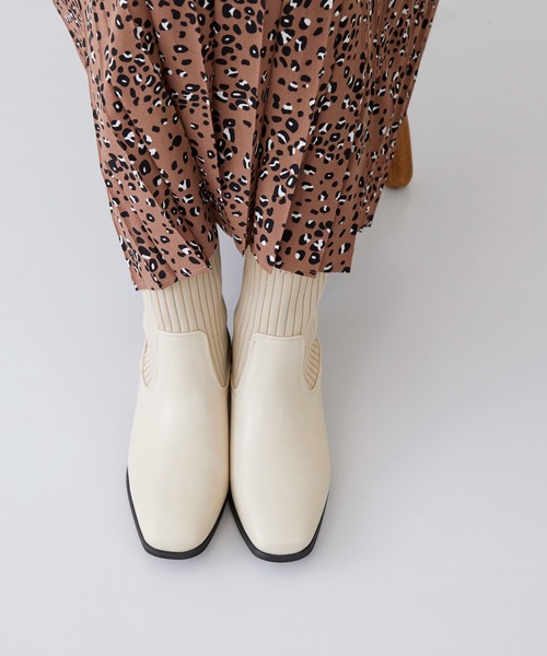 「menue」 ショートブーツ M ブラック レディース_画像6