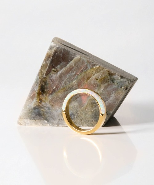 THE LIMELY（ザ・ライムリー） 指輪 リング オパールプレートリング