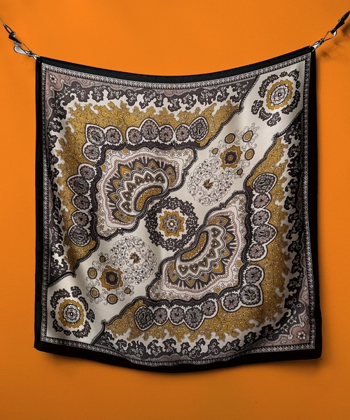 MAISON SELECT スカーフ バンダナ 5A1 大判スカーフ ヘッドスカーフ