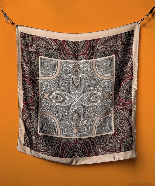 MAISON SELECT スカーフ バンダナ 5A1 大判スカーフ ヘッドスカーフ