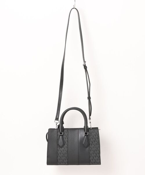 MICHAEL KORS ハンドバッグ SHEILA スタッズ パッチワーク