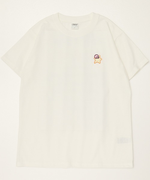 【フォローで半額】星のカービィ　Tシャツ　半袖　M USA古着　アイボリー ALWAYS GOOD TIME tシャツ 「星のカービィ/KIRBY 」天竺 BOX