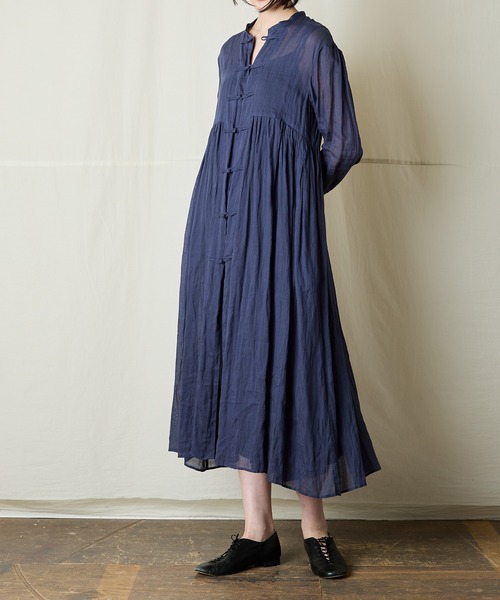 suzuki takayuki ワンピース chinese knot dress : ZOZOTOWN
