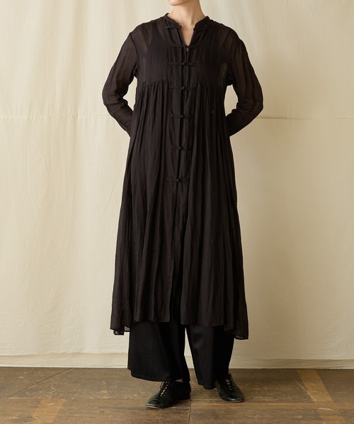 suzuki takayuki ワンピース chinese knot dress : ZOZOTOWN