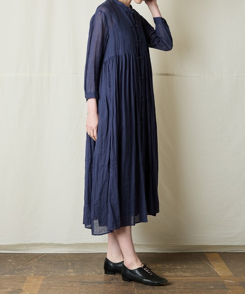 ワンピース shiyuki suzuki takayuki ワンピース chinese knot dress : ZOZOTOWN