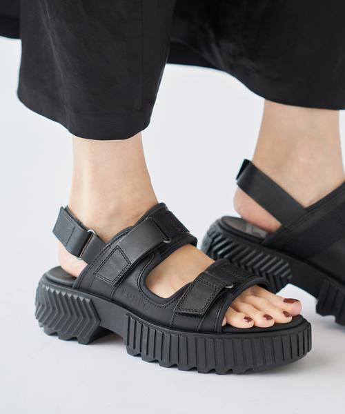 IENA サンダル SOREL/ソレル ONA AVE MAULTISTRAP MID SANDAL