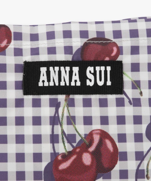 ANNA SUI（アナスイ） エコバッグ チェリープリント 撥水エコバッグ