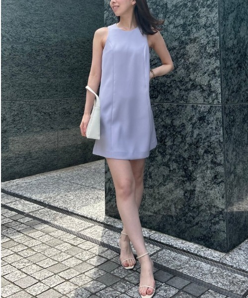 今期anuans パネルカットミニワンピ　S 美品 anuans ワンピース パネルカットミニワンピース : ZOZOTOWN