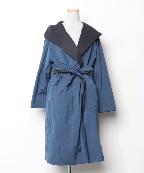 Comme ca Mature（コムサマチュア） コート FREE ネイビー レディース