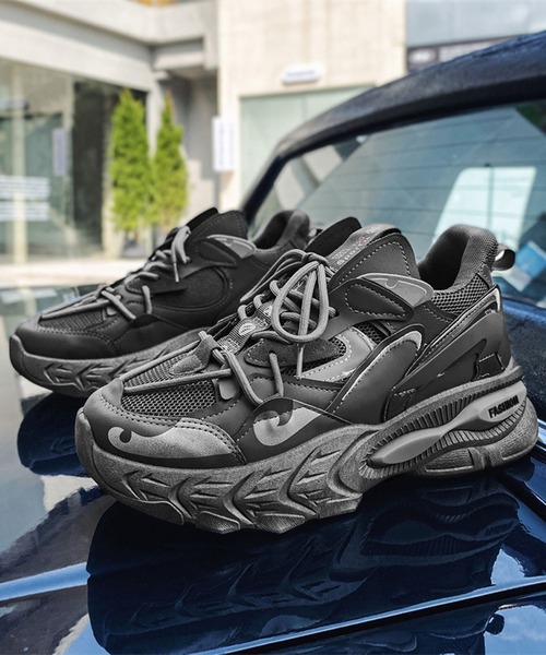 shoes365 スニーカー 「SHOES 365」厚底ダッドスニーカー メンズ
