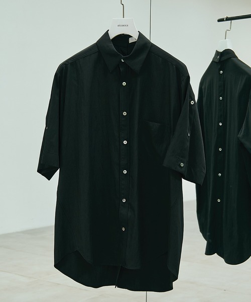 別注■UJOH HOMME■Full Open Half Sleev Shirt UJOH HOMME】別注 Full Open Half Sleev Shirt（シャツ/ブラウス