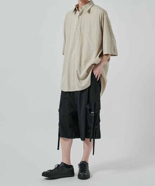 別注■UJOH HOMME■Full Open Half Sleev Shirt UJOH シャツ 「UJOH HOMME」別注 Full Open Half Sleev Shirt