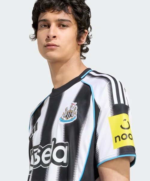 アディダス ニューカッスル・ユナイテッドFC 25/26 ジャージー adidas Newcastle United FC 25/26 Home Jersey - Black | Free