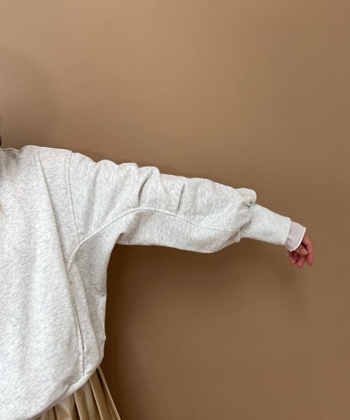 y/m（イム） スウェットカットソー FREE ライトグレー レディース