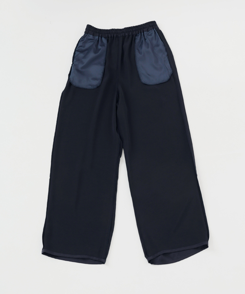 IENA サテンリラックスワイドパンツ IENA｜サテンリラックスパンツ | Rakuten Fashion(楽天