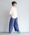 ワイドパンツ パンツ 「ショート丈」soulb...の詳細画像1