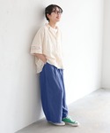 ワイドパンツ パンツ 「ショート丈」soulb...の詳細画像5