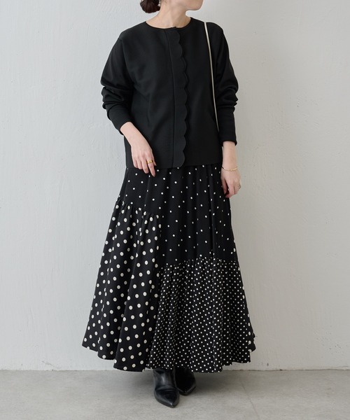 BEARDSLEYニットカーディガン BEARDSLEY 「BEARDSLEY」 ニットカーディガン FREE グレー