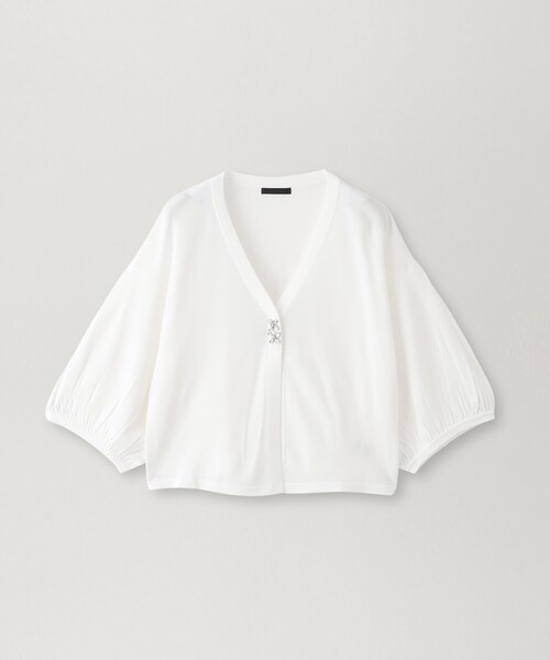 TO BE CHIC（トゥー ビー シック） カーディガン UVビジューボレロ