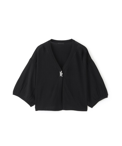 TO BE CHIC（トゥー ビー シック） カーディガン UVビジューボレロ