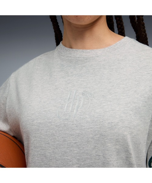PUMA プーマ バスケットボール カルチャー メディア デイ 長袖 Tシャツ PUMA tシャツ プーマ メンズ バスケットボール カルチャー