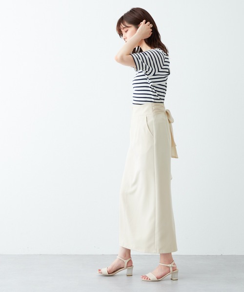 「natural couture」 タイトスカート LARGE ブラック レディース_画像3
