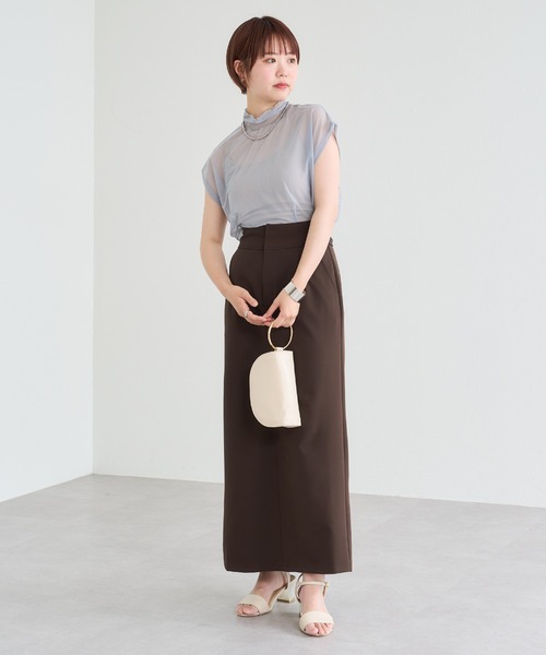 「natural couture」 タイトスカート LARGE ブラック レディース_画像8