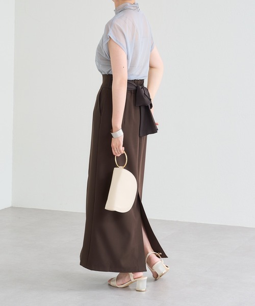 「natural couture」 タイトスカート LARGE ブラック レディース_画像9