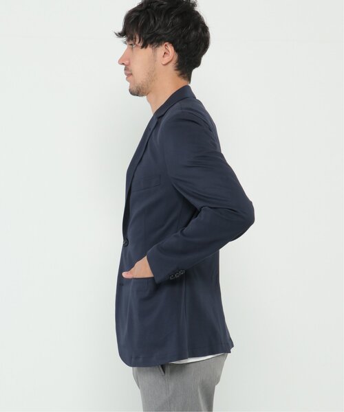 「IKKA LOUNGE」 テーラードジャケット X-LARGE ネイビー メンズ