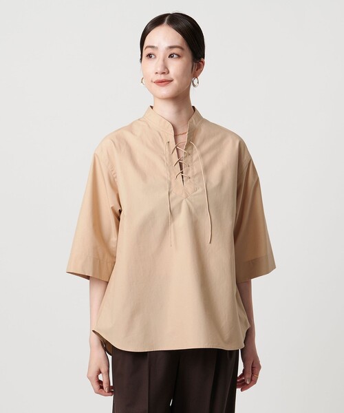【美品】UNITED ARROWS ブラウス UNITED ARROWS（ユナイテッドアローズ） ブラウス シャツ レースアップ