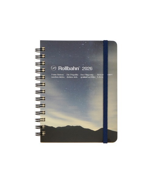 Rollbahn 手帳 「2026年版／2025年10月始まり手帳」ロルバーン