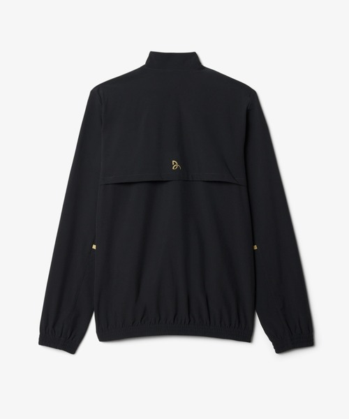 LACOSTE ジャージ サイズ3 ブラック 上のみ ダブルフェイスジャージトラックジャケット AF0243 - ラコステ