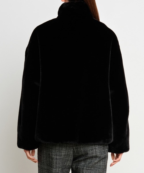 TATRAS タトラス BARBRAブルゾン　ブラック　size 2 TATRAS（タトラス）の「TATRAS / BARBRA ボアブルゾン（ブルゾン