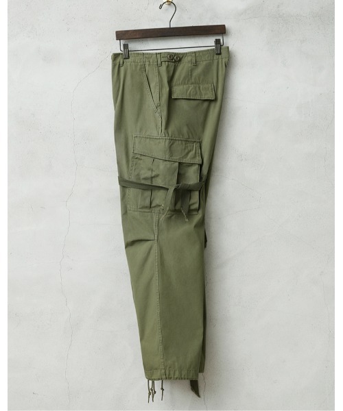 ▪️メイドインインディゴ パッチワーク ワイドパンツ カジュアル シャンプレー JAWIN ストレッチノータックカーゴパンツ デニム 53002 【オール