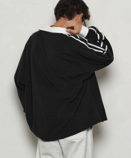 「UMBRO」 長袖Tシャツ LARGE ネイビー メンズ