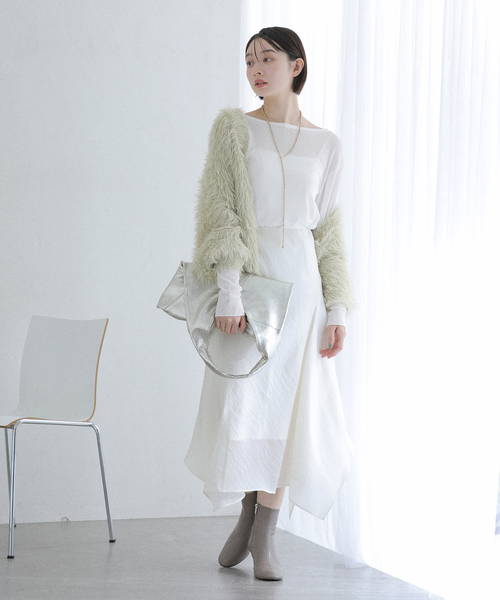 La TOTALITE（ラ トータリテ） tシャツ 「洗える」強撚フライスボート