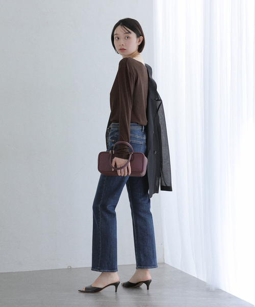 La TOTALITE（ラ トータリテ） tシャツ 「洗える」強撚フライスボート