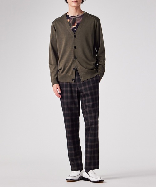 Paul Smith スラックス　チェック Paul Smith（ポール・スミス） ワイドパンツ スラックス オンブレ
