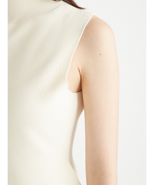 「CELFORD」 ノースリーブニット 36 ピンク レディース_画像6