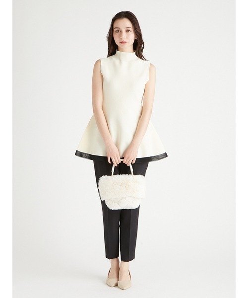 「CELFORD」 ノースリーブニット 36 ピンク レディース_画像8