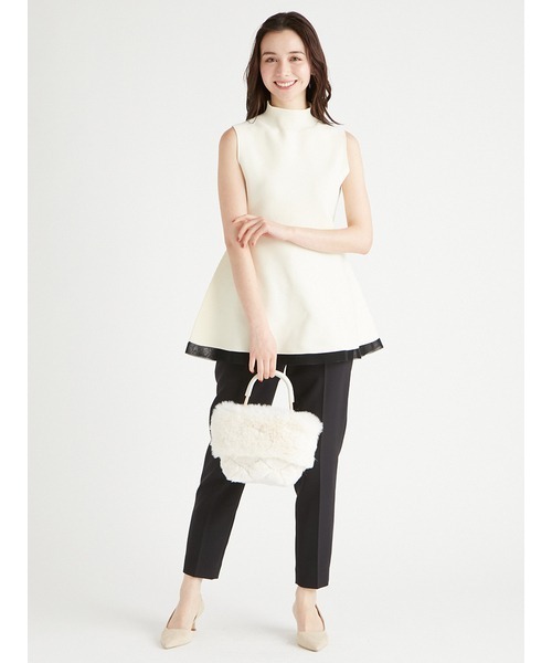 「CELFORD」 ノースリーブニット 36 ピンク レディース_画像9