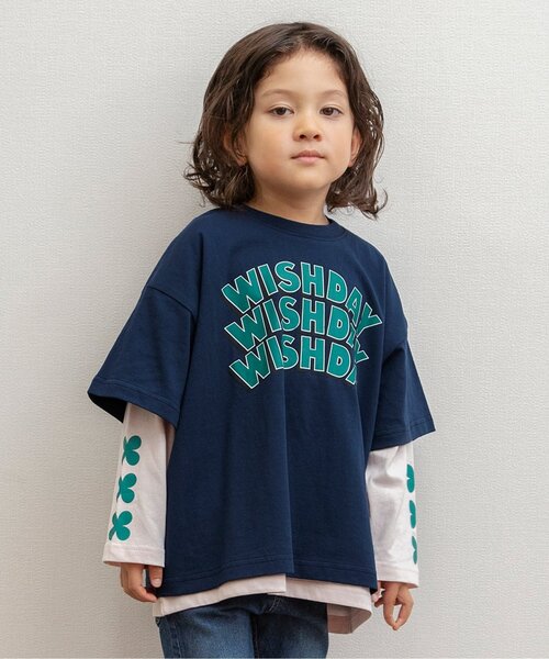 BREEZE（ブリーズ） tシャツ 「2Pセット/ジュニア対応」3way袖プリント