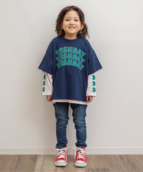 BREEZE（ブリーズ） tシャツ 「2Pセット/ジュニア対応」3way袖プリント