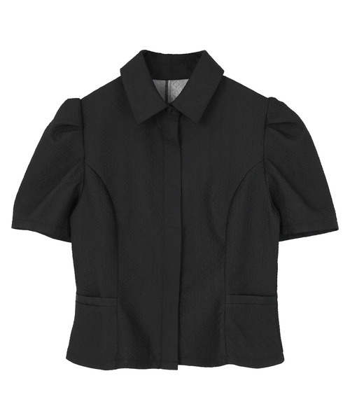 「ur's」 半袖シャツ S オフホワイト レディース_画像2