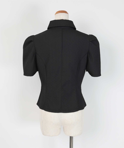 「ur's」 半袖シャツ S オフホワイト レディース_画像6