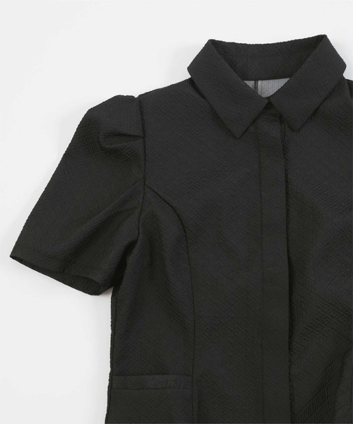 「ur's」 半袖シャツ S オフホワイト レディース_画像8