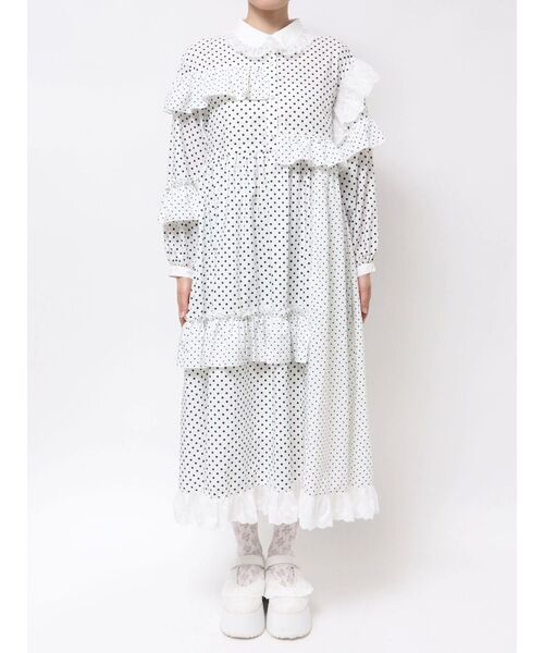 merry jenny（メリージェニー） ワンピース フリルドット