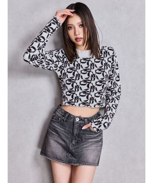 GYDA（ジェイダ） ニット セーター GYDA pattern プチハイニット