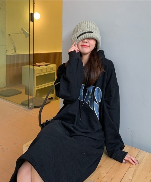 オーバーサイズパーカーワンピ ワンピース オーバーサイズパーカーワンピース : ZOZOTOWN Yahoo!店