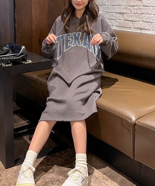 ワンピース オーバーサイズパーカーワンピース : ZOZOTOWN Yahoo!店